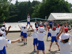 運動会全体練習