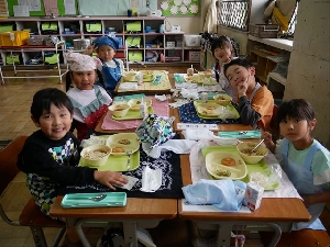 楽しい給食（１年生）