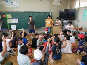 ふれあいタイムがスタートしました