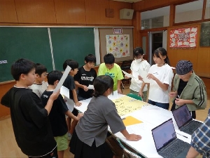 あいさつ集会（リハーサル）