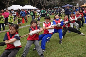 坂東市子供会綱引き大会