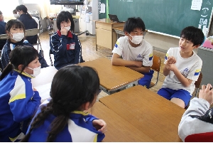 先輩と語る会（6年生）