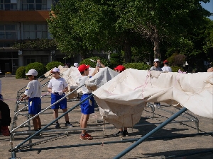 親子奉仕作業（５・６年生）