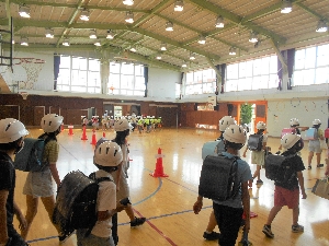 【９月９日（金）】避難訓練・引き渡し訓練