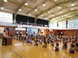 【９月１日（金）】第２学期始業式