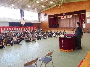 【３月２２日（金）】令和５年度修了式