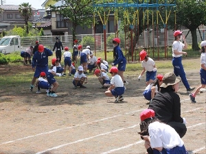 くつっ子タイム（愛校作業）