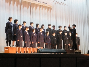 栄南祭　合唱コンクール　１年