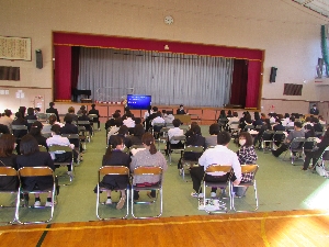 ３年進路説明会