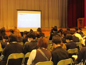 学年懇談会・3年進路説明会