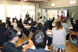 授業参観、学年懇談会