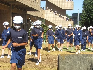 避難訓練（地震）