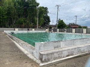 水泳学習スタート