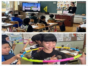 10/7    ３年栄養教室・６年理科「月の見え方」