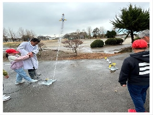 3/4②    飛べ！ペットボトルロケット‼