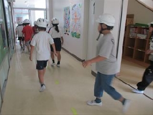 ９/４　地震想定避難訓練