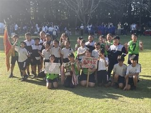 １０/１１　市子ども会スポーツ大会（綱引き）　優勝！
