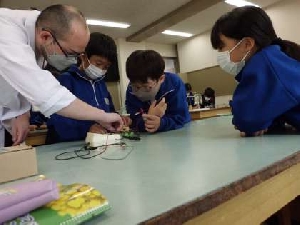 ６月１５日（水）　４年生直列つなぎと並列つなぎ