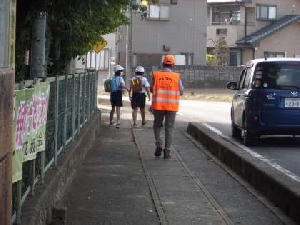 ７月１１日（月）　防犯パトロールのみなさま