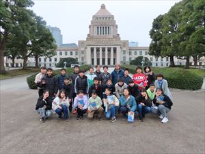 ６年生　校外学習１　国会議事堂見学