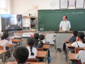 校長先生による読み聞かせ