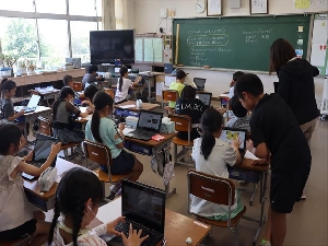 0617_授業の様子です（１、３年生）
