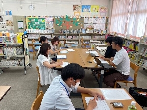 0820_(株)ミエタのサポートのもと「探究的な学び」についての研修を行いました②