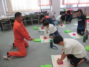 0919_救命救急講座を行いました