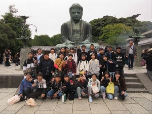 1021_修学旅行１日目の様子です