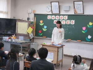 入学おめでとうございます！～１年生の皆さん　中川小学校へようこそ！～