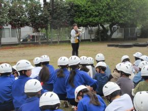 【防災】もしもに備えて～地震を想定した避難訓練～