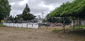 【お知らせ】坂東市立中川小学校 体育館大規模改修工事の実施について