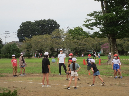 屋外での活動