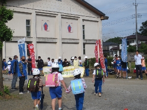 「き・あ・い」の「あ」　あたたかい関係づくり　あいさつ運動