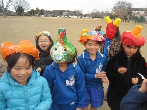 体験的な学び　２年　生活科　豆まき集会