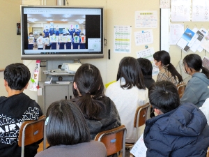 魅力ある学校づくり　６年　小小・小中連携リモート交流