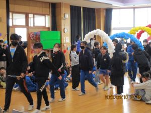 ６年生を送る会