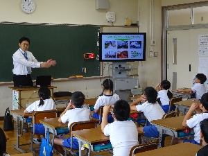 3年生社会科　出前授業「坂東市って、どんなところ？」