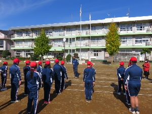 １１／１７　６年生　校内陸上記録会