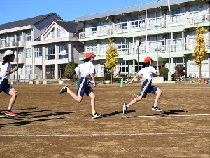 １２／６　最後までがんばった持久走記録会