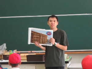 ９月８日　森林・林業体験学習　６年・５年