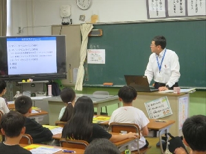 ９月１０日　６年生マイタイムライン作成