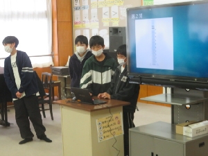 ２月２６日　授業参観