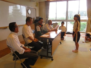 【第６学年　国語】先輩の　話を聞いて　今を知る！