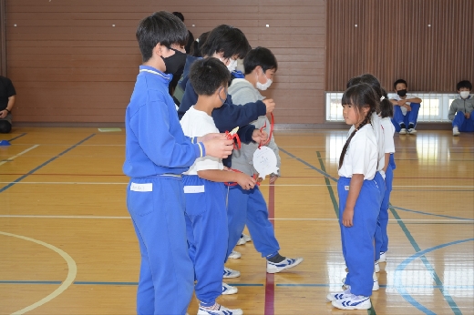 ６年生からのプレゼント