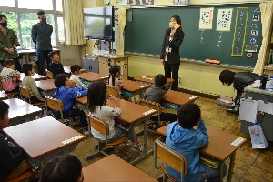 ４月２２日（土）一人一人が学習をがんばりました～第１回授業参観