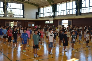 ９月１日（金） 第２学期始業式