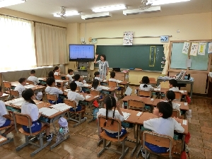 １０月３日（火）学校訪問