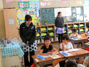 １１月２７日（月）さしま保育園との相互参観・話合い