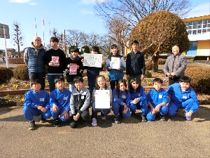 １月３１日（水）花いっぱい運動花壇コンクール 優秀賞受賞